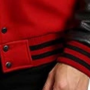 Veste universitaire personnalisée de haute qualité pour hommes, dernier design avec logo personnalisé, vente en gros - Product Image 4