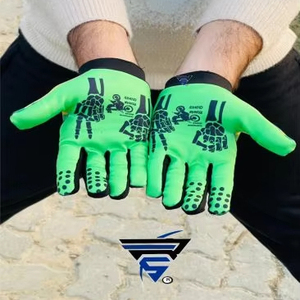 Gants de sublimation de haute qualité pour course VTT, gants de cyclisme de haute qualité avec design personnalisé - Product Image 1