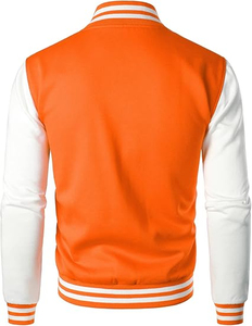 Chaqueta de Mezclilla Personalizada para Hombre, Estilo Moderno, Poliéster/Algodón, Cuello Alto, Invierno, Parche Bordado Dunk 21, Ropa Urbana, Béisbol, Secado Rápido - Product Image 4