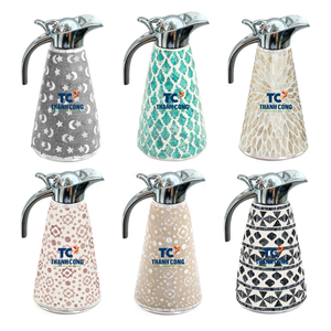 Termo de fregona madre perla personalizable de calidad superior envío rápido Ramadán Eid Acero inoxidable ecológico 24 horas térmico - Product Image 2