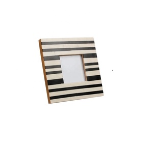 Bone Inlay Handmade Eco-Friendly UV Printing Rustic Modern Custom Logo Photo <b>Frame</b> for Decorative Home Use with Custom Design - Product Image 1