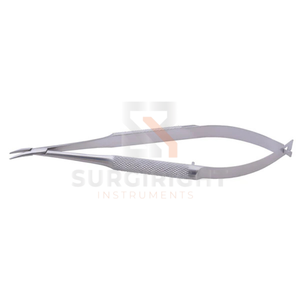 Portaagujas Microquirúrgicos para Cirugía Ocular, Acero Inoxidable Alemán TC, Instrumento Oftálmico de Microcirugía, CE ISO, por Blush Surgical - Product Image 5