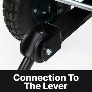 Carretilla de Jardín de Polietileno de 600 lb, 4.0 Pies Cúbicos, Resistente, con Neumáticos, para Jardín, Granja y Transporte, ODGGAD010 - Product Image 2