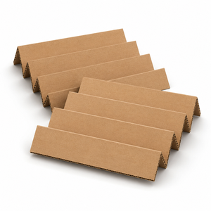 แผ่นกระดาษลูกฟูกสีน้ำตาลขาวพิมพ์ลายตามสั่ง กระดาษแข็งแบบหนาพิเศษ - Product Image 1