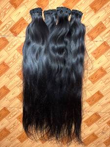 Cabello de Bebé Indio Virgen Remy |   100 Gramos |   Todos los colores son adecuados |   Doble Trama |   Máquina de Doble Trama |   Mechones para Trenzar y Tejer | - Product Image 5