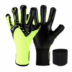 Professional High Latex German Football Goalkeeper Gloves Full <b>Finger</b> Breathable Non-Slip With Adjustable Wrist <b>Strap</b> Unisex - Product Image 6