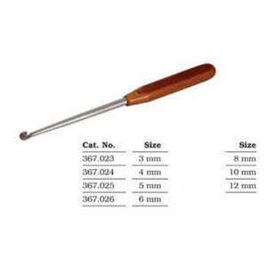 Offre Spéciale – Curette à Os de Qualité Allemande, Instruments Orthopédiques Vétérinaires de Haute Qualité - Product Image 3