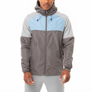 <b>Men's</b> Windbreaker <b>Jacket</b> 100% Polyester High Quality <b>Lightweight</b> Breathable Quick Drying Waterproof Custom <b>Men's</b> Sports <b>Jacket</b> - Product Image 4