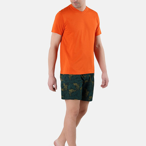 Nouveau T-shirt Léger pour Homme 100% Coton Unisexe Coupe Classique Manches Courtes Anti-plis avec Impression Sérigraphique - Product Image 3