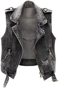 Gilet en jean pour toutes les saisons, durable, élégant et confortable - Product Image 4