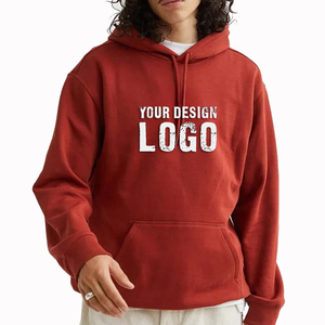Sweat à capuche surdimensionné pour homme en molleton épais avec impression en silicone personnalisée – Streetwear décontracté haut de gamme - Product Image 1