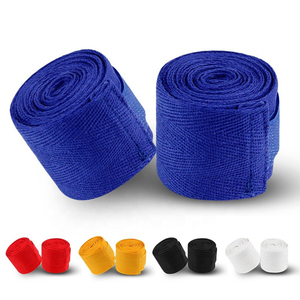 Cotton Durable Boxing Hand Wraps White Comfortable Fit All Seasons Gym <b>Training</b> Use - Product Image 6