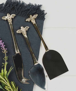 Sustainable <b>Knives</b> <b>Sets</b> Spreader Brass <b>Cheese</b> <b>Knife</b> <b>Set</b> for Hotels & Restaurant Kitchen <b>Cheese</b> Butter Spreader <b>Sets</b> - Product Image 1