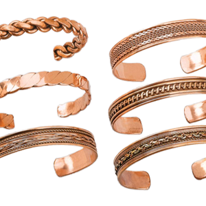 <b>Copper</b> Alloy Cuff Magnetic Health Bracelet-Unisex Classic Christian Handmade - Product Image 1