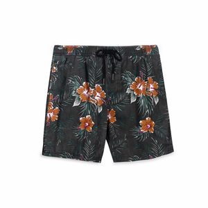 SELF INDUSTRIES SN-794 Drawstring Mid-Rise Men's <b>Knee</b>-Length Casual Shorts with Pockets Polyester/Cotton Blend Breathable - Product Image 2