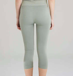 Leggings Deportivos Sin Costuras para Mujer al por Mayor, con Bolsillos, Color Sólido, Logotipo Personalizado, Transpirables, Resistentes al Viento, de Secado Rápido, Tallas Grandes, Cintura Media - Product Image 5