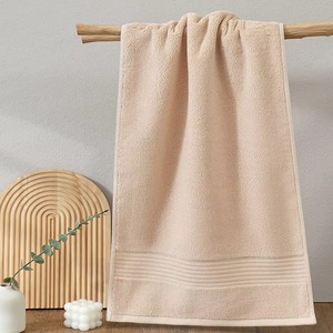 Serviettes de bain en coton de luxe pour spa, vente en gros, grammage élevé, prix bas, séchage rapide, très absorbantes, douces et lisses, couleur unie - Product Image 3