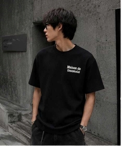 เสื้อยืดสตรีทแวร์ผู้ชาย คอกลม แขนสั้น พิมพ์ลายกราฟิก พร้อมโลโก้แบบกำหนดเองบนผ้าฝ้าย - Product Image 5