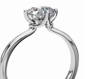 Joyería de Diamantes de 0.300 Quilates, 1 Piedra, Oro Sólido Genuino de 9k, 14k, 18k, Oro Amarillo, Rosa, Blanco, Anillo Solitario, Joyería Fina de Alta Calidad, Regalo - Product Image 6