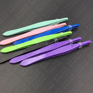 Juego de Pinzas para Cejas Inclinadas de Acero Inoxidable al por Mayor, Color Personalizado, Marca Privada OEM, Diseño Único, Herramienta de Belleza de Precisión - Product Image 6