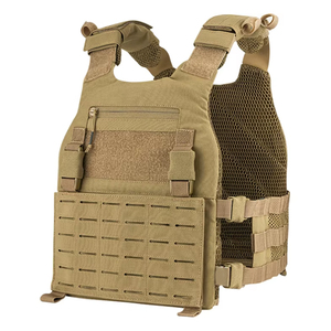 Domelco Group TACTICAL BUCKLE up CHEST PLATE CARRIER RIG GEN2 TAN Polyester Shoulder Strap - Product Image 2