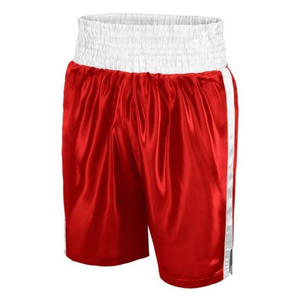 Hot Selling Custom Designed Breathable Men's Muay Thai Boxing Shorts with Front Logo 100% Polyester & Silk for Martial <b>Arts</b> - Product Image 3