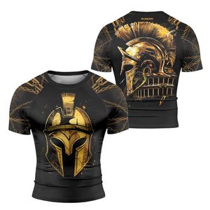 OEM Custom Made Unisex Rashguard UPF 50 UV Protection Sublimation Seamless Design Compression Polyester Wholesale OEM Wholesale - Product Image 1