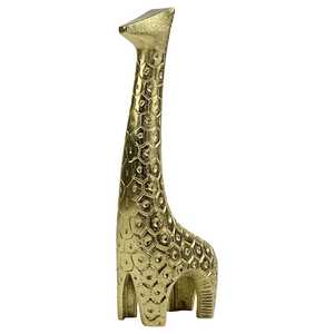 Jaffs Exports Aluminium 27cm H X 6cm W X 12cm L Giraffe Figurine Handmade Eco-Friendly Contemporary Animal Sculpture Tabletop - Product Image 6
