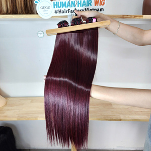 GUGU HAIR Cabello Humano Virgen Vietnamita 100% Natural, Doble Trama, Extensiones para Trenzas, 100g - Product Image 1