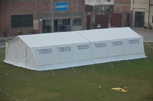 Tente à armature multi-usages conforme aux normes ICRC IFRC pour toutes les conditions météorologiques HSHETENTH82, abri d'hôpital de campagne d'urgence - Product Image 4