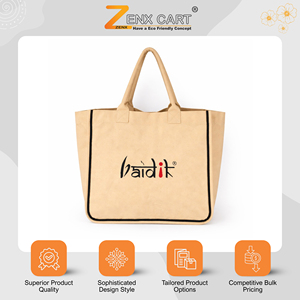 Bolsa de Compras de Lona Personalizable, Bolsas de Playa Grandes con Letras Impresas y Asa Acolchada Suave para Uso Diario - Product Image 2