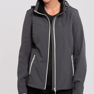 Chaqueta de Forro Polar Softshell para Mujer, para Actividades al Aire Libre en Invierno, Transpirable, con Diseño Estampado, para Pesca y Senderismo - Product Image 4