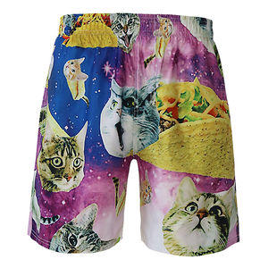 Shorts de bain personnalisés de haute qualité 2026 pour hommes, imprimés par sublimation, extensibles dans les 4 sens, pour la plage - Product Image 2