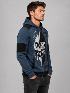 Premium Quality Men Printed Hoodie Breathable Casual <b>Sweatshirt</b> For <b>Gym</b> Walking Outdoor And Daily Performance Wear - Product Image 5