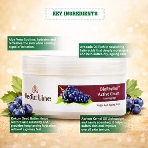 Crema Activa Bio Rhythm de la Mejor Calidad, 50 ml, Humectante Antienvejecimiento para Reducir Arrugas y Líneas Finas, a Precio de Mayoreo - Product Image 2