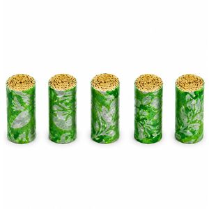 LIPTIPS Filtros de Paja de Maíz Naturales, Ecológicos y Biodegradables para Fumar Cigarros |   Verde con Blanco | Tamaño 9x20mm - Product Image 6