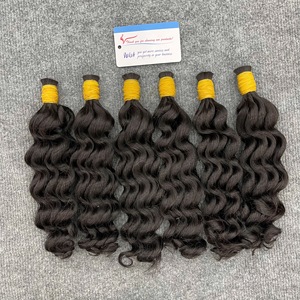 Extensiones de cabello vietnamitas premium al por mayor, rizadas al vapor, color natural, alta calidad, listas para enviar, en stock ahora. - Product Image 2