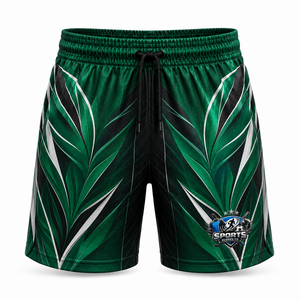 Pantalones Cortos de Fútbol Modernos al Por Mayor, Mezcla Premium de Poliéster y Spandex, Transpirables, Suaves, Elásticos, Duraderos, Cómodos para el Rendimiento en Partidos - Product Image 1