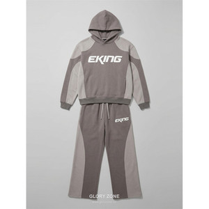 Ensemble de survêtement Glory Zone Custom Heavyweight 400 GSM en molleton 100% coton, sweat-shirt imprimé avec pantalon de survêtement pour homme et femme - Product Image 6