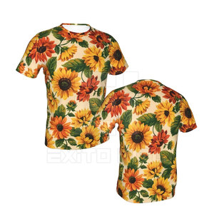 เสื้อยืดผู้ชายขายส่ง ลายพิมพ์เรียบง่าย สวมใส่สบาย ระบายอากาศได้ดี ทรงหลวม คุณภาพสูง ผ้าฝ้าย 100% รับสั่งทำ - Product Image 4