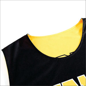 Uniforme de Baloncesto Reversible, Último Diseño, Unisex para Adultos, 100% Poliéster Transpirable, Nombre del Equipo Personalizado, Servicio OEM - Product Image 3