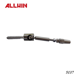 Top Rail Tube Connector for 90 Degree Corner Glass Hospital Stainless Steel <b>Hardware</b> Box Packing - Product Image 3