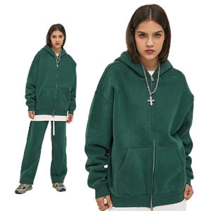 Sweat à capuche chaud pour femme, doublé de polaire, pull élégant, streetwear décontracté, essentiel pour les journées d'hiver et tenues confortables - Product Image 1