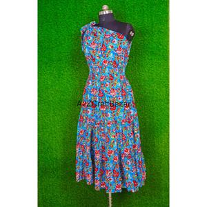 Vestido Midi Elegante de un Solo Hombro, 100% Algodón Puro, Estampado, Cómodo, para Fiestas, Playa, Bodas, para Mujer - Product Image 5