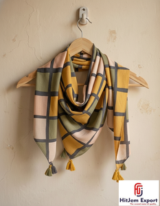 Foulard en Soie Personnalisé de Luxe Imprimé pour Femme, Léger, Carré, Tissu Tendance, Fournisseur OEM en Gros - Product Image 3