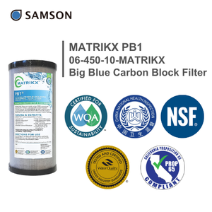 Cartouches filtrantes pour purificateur d'eau, charbon actif de coque de noix de coco, filtration fiable - Product Image 6