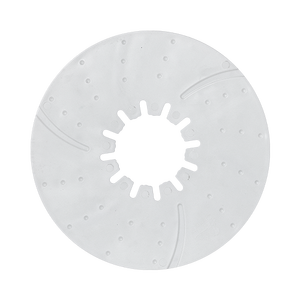 Plaque de lubrification ronde manuelle blanche de 10 pouces <span class=keywords><strong>pour</strong></span> quincaillerie de remorque, étanche, en PP+, avec patin coulissant, emballée <span class=keywords><strong>pour</strong></span> attelage de <span class=keywords><strong>camping</strong></span>-<span class=keywords><strong>car</strong></span> - Product Image 2
