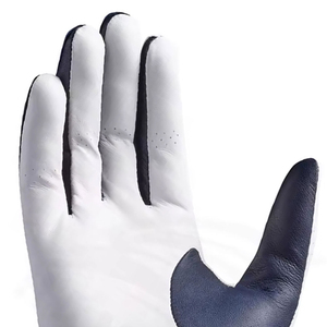 High Quality Men's Golf <b>Gloves</b> Soft Cabretta and Sheepskin Leather Breathable for Sports Use on Left Hand - Product Image 3