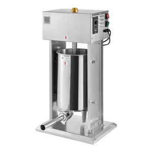 Insaccatrice Elettrica Verticale in Acciaio Inox da 25 LBS/12 L, Professionale con Controllo Velocità Continuo a Pedale - Product Image 1