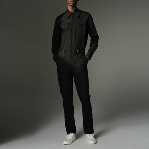 Utility Pocket <b>Men</b> <b>Jumpsuit</b> Lightweight Summer <b>Men</b> <b>Jumpsuit</b> Long Sleeve Urban <b>Men</b> <b>Jumpsuit</b> - Product Image 1